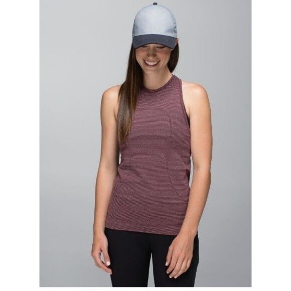 Lululemon Run Swiftly Tech Tank Tonka Striped - Picture 3 of 5